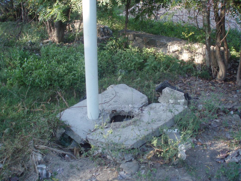 / A septic system, never used.