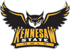kennesaw state university logo with wings
