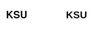 KSU text