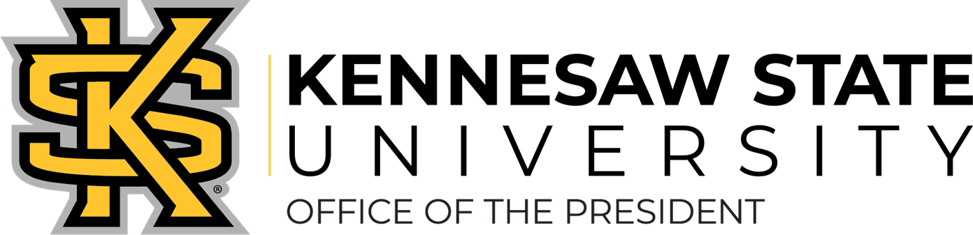 kennesaw state universtiy logo - office of the president
