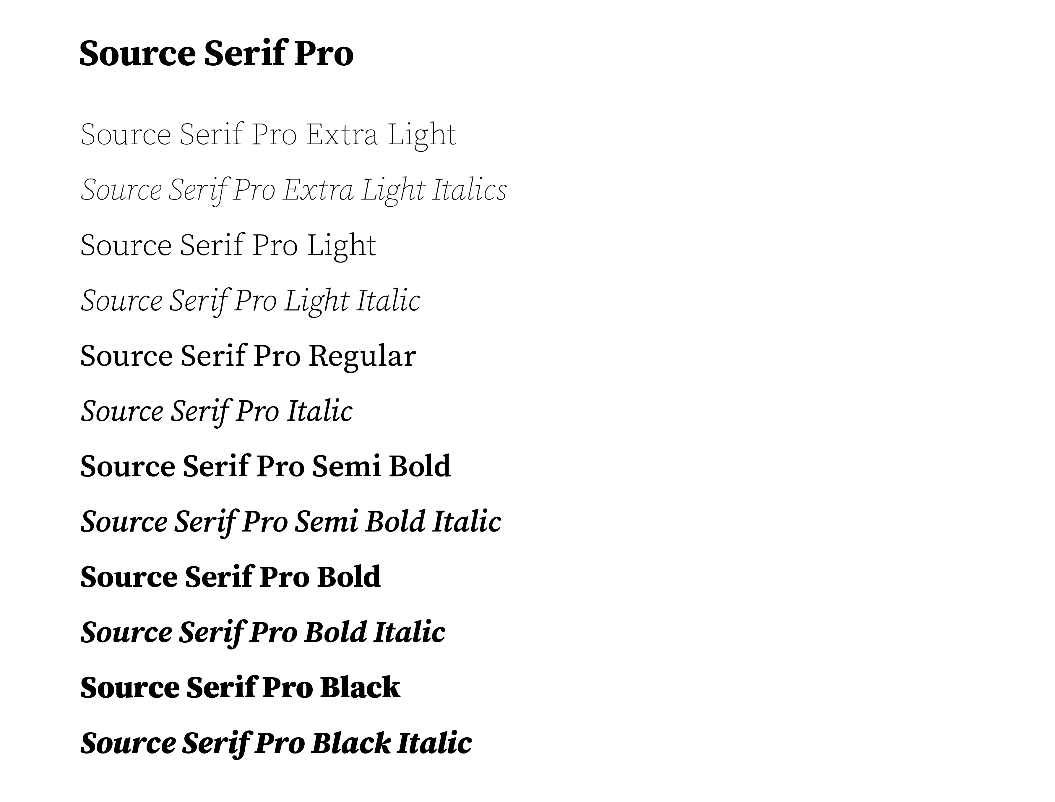 source serif pro font sample