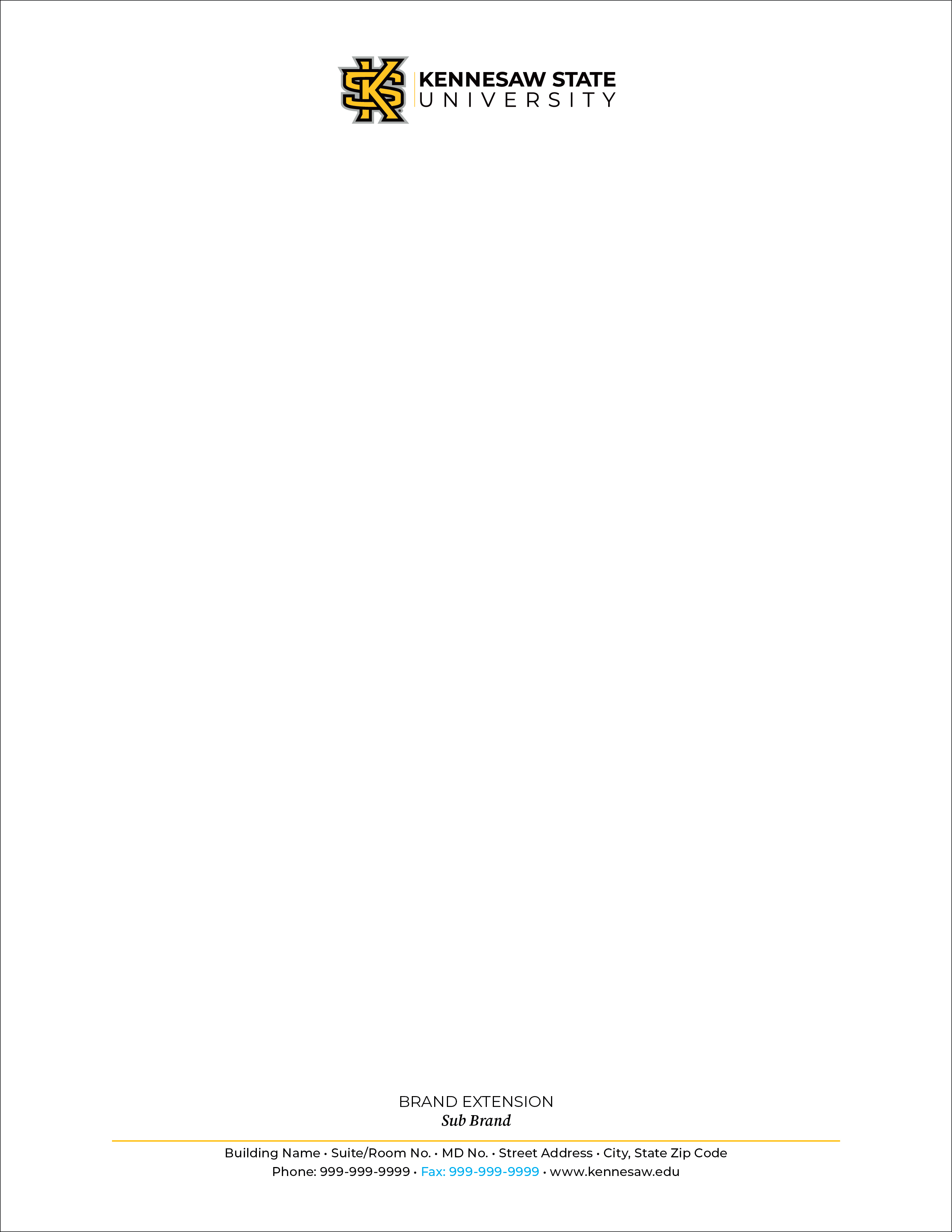Standard Letterhead