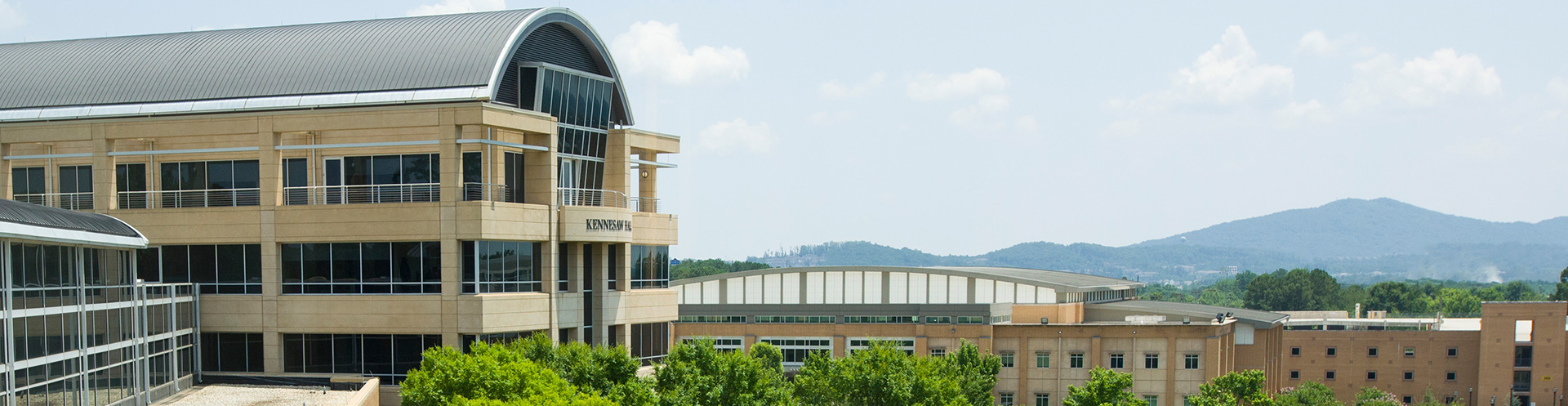 side view of kennesaw hall 