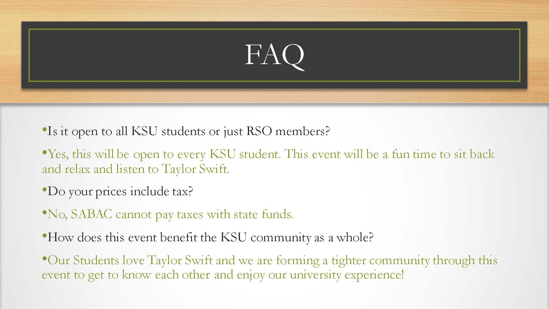 FAQ / 