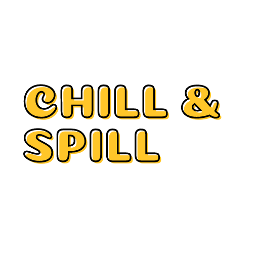 Chill and Spill logo.