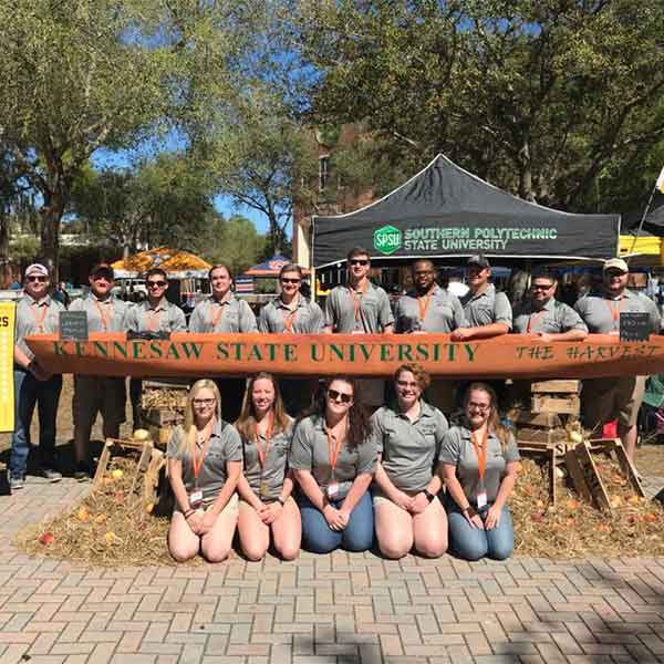 KSU Canoe Team.