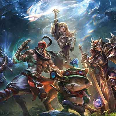League of Legends characters.
