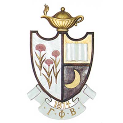 Gamma Phi Beta crest.