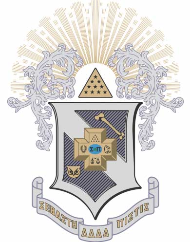 Sigma Pi crest.