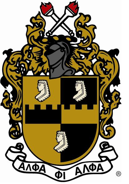 Alpha Phi Alpha crest.