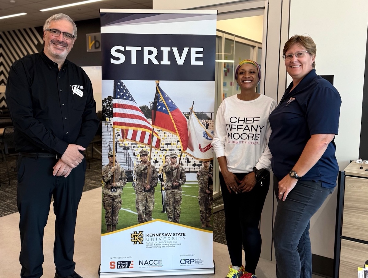 Kennesaw State launches STRIVE Program to Empower Veteran Entrepreneurs 
