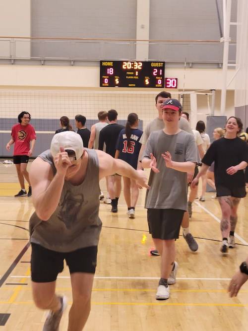 ksu students performing Physical Activities in gym