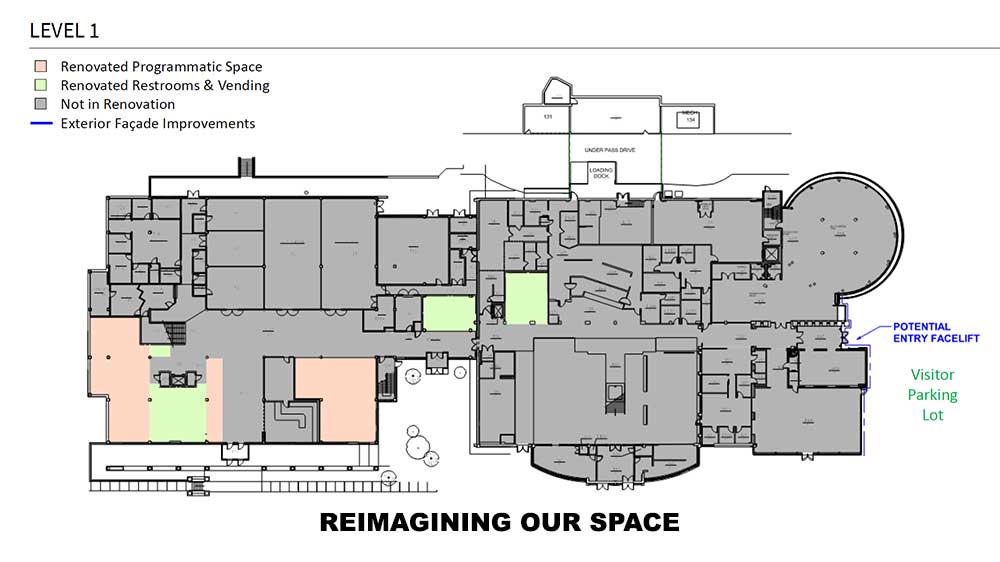 Reimagining Our Space / Redesign schematics.