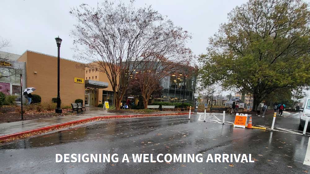 Welcoming Arrival / Designing a welcoming arrival.