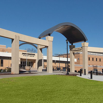 james carmichael student center exterior