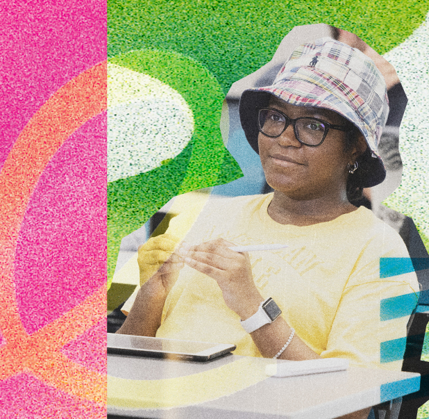 Student in classroom during Summer @ KSU