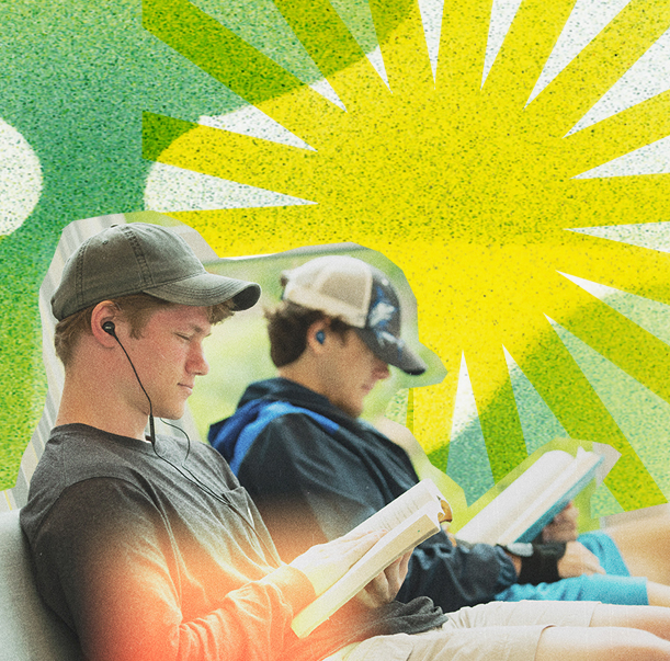 Students studying during Summer @ KSU