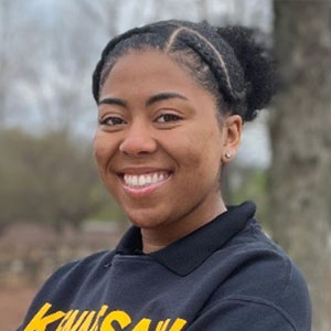 KSU tour guide Jaida Jenkins