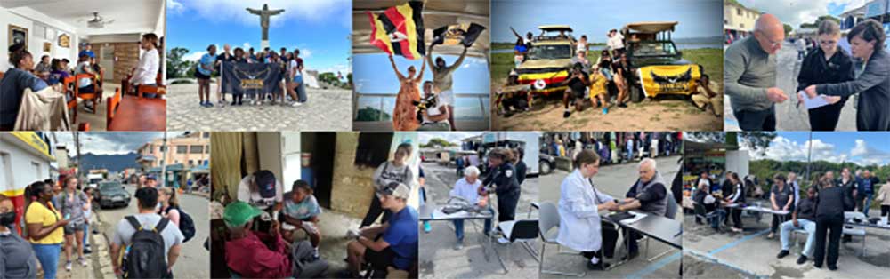 study abroad image collage