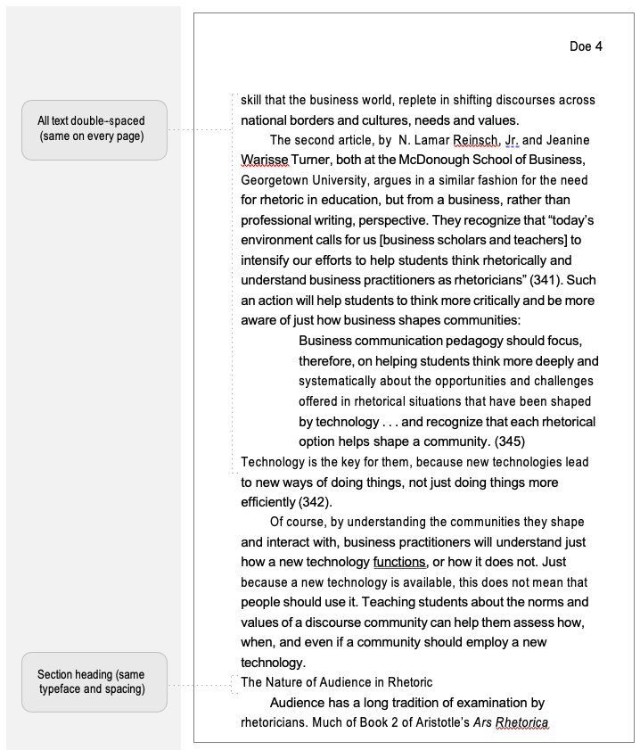 section 4.3 of the MLA Handbook 